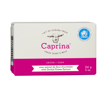 Image 1 du produit Caprina - Savon au lait de chèvre frais, 141 g, huile d'orchidée