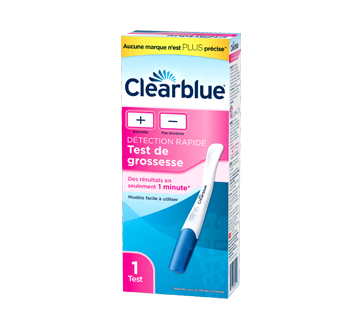 Image du produit Clearblue - Test de grossesse à détection rapide, 1 unité
