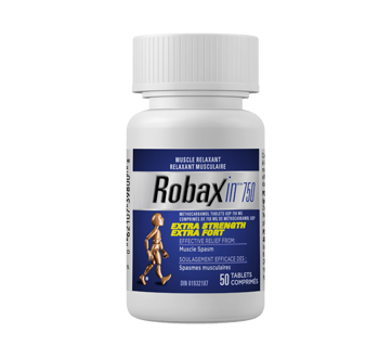 Image du produit Robax - Robaxin relaxant musculaire, 50 unités, très fort