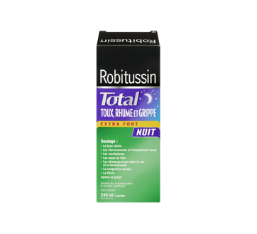 Image 3 du produit Robitussin - Robitussin siropTotal toux rhume et grippe extra fort nuit, 240 ml