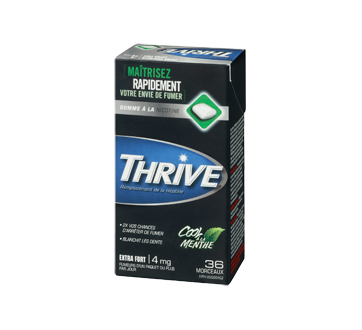 Image 1 du produit Thrive - Thrive extra fort 4 mg, 36 unités, cool à la menthe