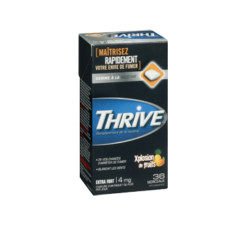 Image 2 du produit Thrive - Thrive extra fort 4 mg, 36 unités, xplosion de fruits