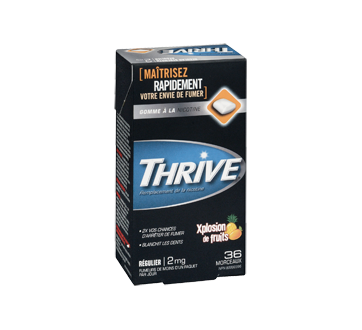 Image 2 du produit Thrive - Thrive régulier 2 mg, 36 unités, xplosion de fruits