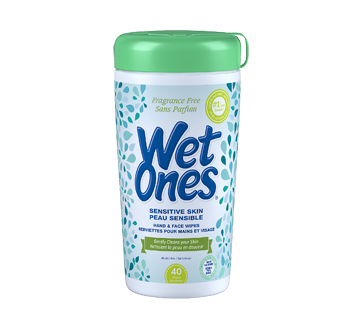 Image du produit Wet Ones - Lingettes pour peau sensible
, 40 unités
