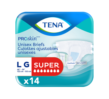 Image 3 du produit Tena - Culottes ajustables super G, 14 unités