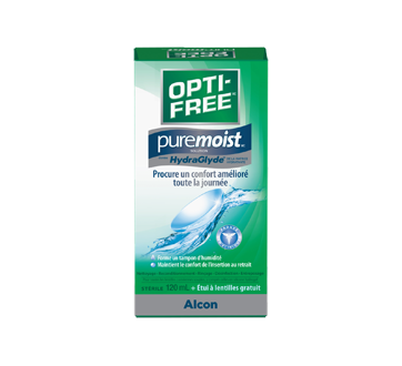 PureMoist solution pour lentilles cornéennes, 120 ml
