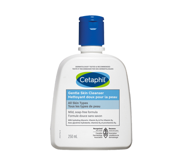 Image 1 du produit Cetaphil - Nettoyant doux pour la peau, 250 ml, sans parfum