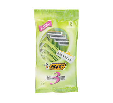 Image du produit Bic - Silky Touch rasoirs, 8 unités