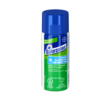 Aerosol De Lidocaine 115 G Solarcaine Creme Onguent Et Autres Jean Coutu