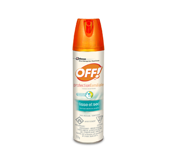 Protection familiale chasse-moustiques lisse et sec, 113 g