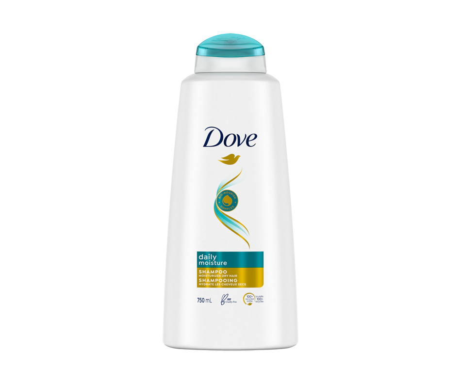 Shampooing, hydratation quotidienne, 750 ml Dove Régulier Jean Coutu