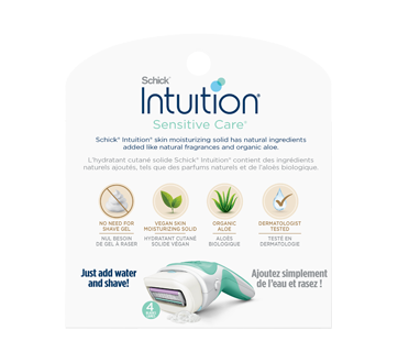 Image 2 du produit Schick - Intuition Naturals, 3 unités