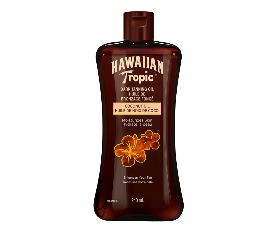 Huile de bronzage foncé, 240 ml Hawaiian Tropic Hydratant Jean Coutu