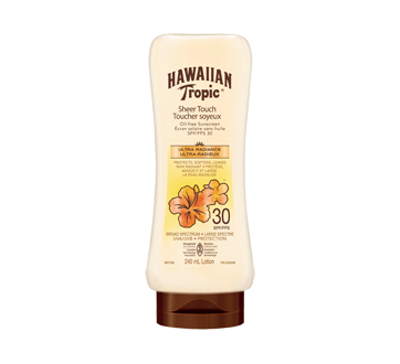 Lotion écran solaire toucher soyeux ultra-radieux à FPS 30, 240 ml