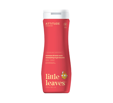 Image 1 du produit Attitude - Shampoing et gel nettoyant 2-en-1, 473 ml, mangue