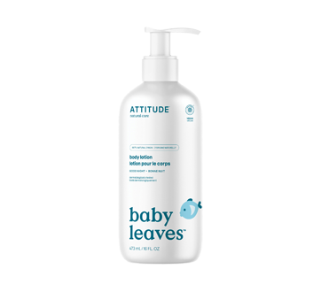 Image 1 du produit Attitude - Baby Leaves lotion naturelle pour le corp, 473 ml, lait d'amande
