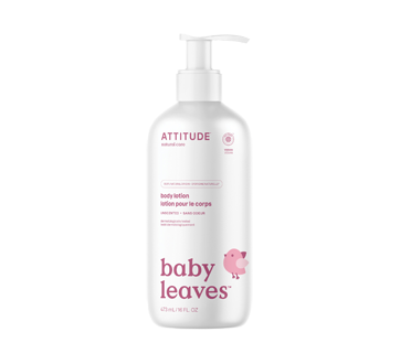 Image 1 du produit Attitude - Baby Leaves lotion pour le corps, 473 ml, sans fragrance