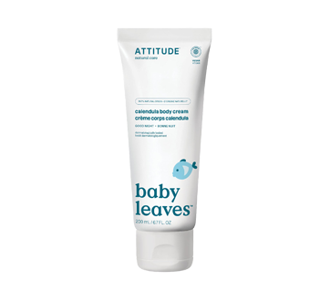 Baby Leaves crème Calendula nuit, lait d'amande