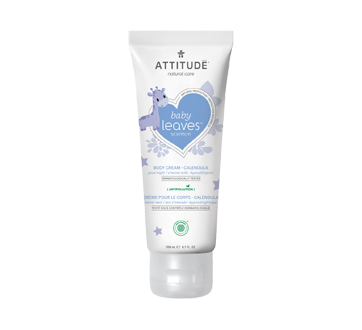 Image 2 du produit Attitude - Baby Leaves crème Calendula nuit, lait d'amande