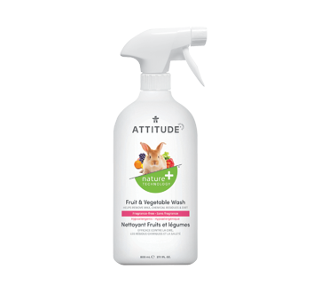 Nettoyant fruits et légumes, sans fragrance