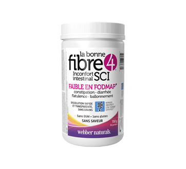 Image du produit Webber Naturals - La bonne fibre4 inconfort intestinal SCI sans saveur, 150 g