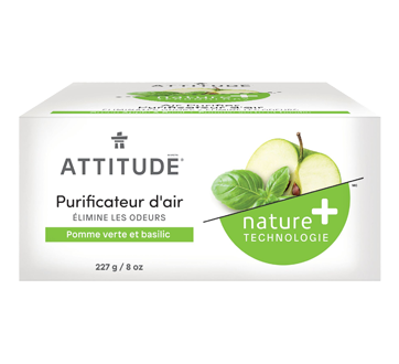 Purificateur d'air, pomme verte et basilic