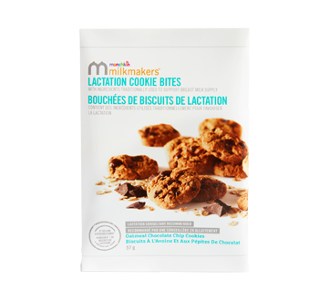 Biscuits de lactation Milkmakers, avoine et pépites de chocolat, 57 g