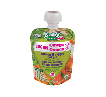 Image du produit Baby Gourmet - Pâté au saumon et aux légumes, 128 ml