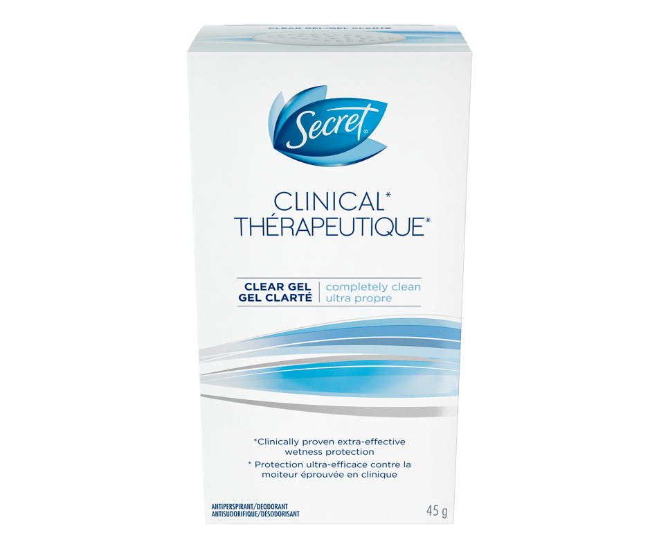 Secret Thérapeutique antisudorifique et désodorisant gel clarté, ultra