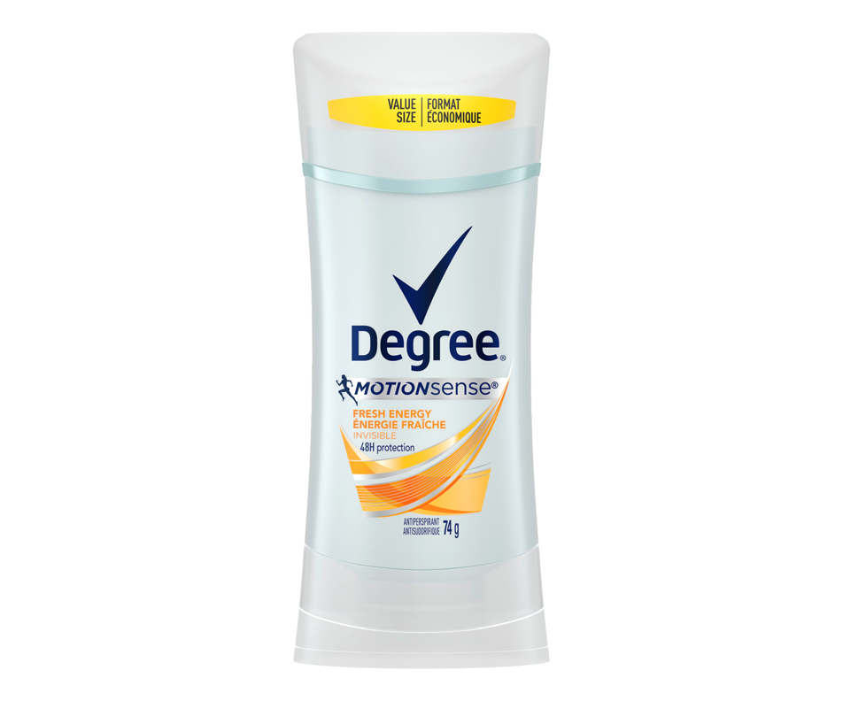 Antisudorifique énergie fraîche, 74 g Degree Déodorant Jean Coutu