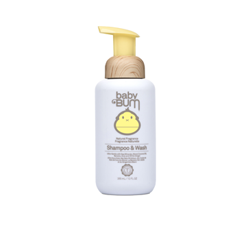 Shampoo & Wash shampooing-bain moussant, fragrance naturelle, 355 ml