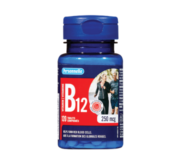 Image du produit Personnelle - Vitamine B12, 120 unités