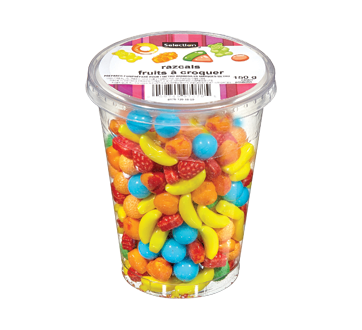 Bonbons fruits à croquer, 150 g