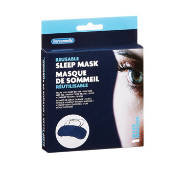 Image du produit Personnelle - Masque de sommeil réutilisable, 1 unité
