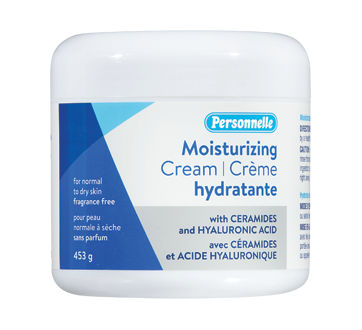 Image 1 du produit Personnelle - Crème hydratante pour peau sèche à normal, sans parfum, 453 g