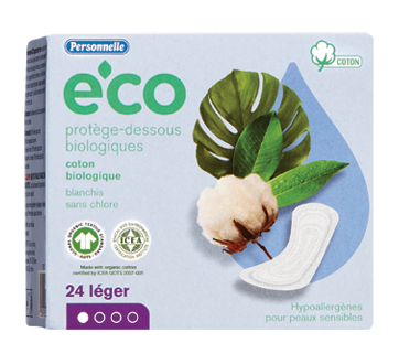 Image du produit Personnelle - Eco protège-dessous biologique, 24 unités, léger