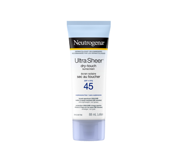 Ultra Sheer écran solaire sec au toucher FPS 45, 88 ml