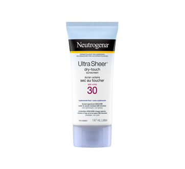 Ultra Sheer écran solaire sec au toucher FPS 30, 147 ml