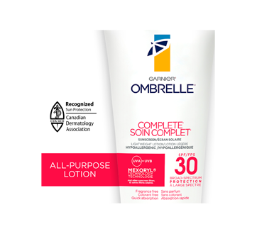 Image 2 du produit Ombrelle - Soin complet lotion légère pour le corps et visage FPS 30, 90 ml