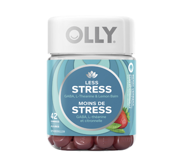 Image du produit Olly - Moins de Stress supplément en jujubes, 42 unités, baies et citronnelle