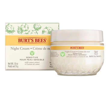 Image 1 du produit Burt's Bees - Crème de nuit pour peau sensible, 51 g 