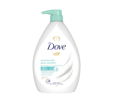 Image du produit Dove - Peau sensible nettoyant pour le corps, 1 L