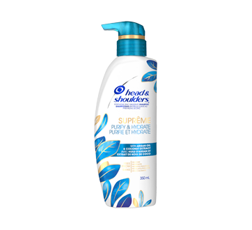 Image du produit Head & Shoulders - Shampooing Suprême purifiant et hydratant, huile d'argan et noix de coco, 350 ml