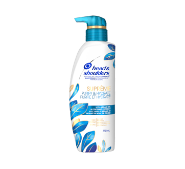Shampooing Suprême purifiant et hydratant, huile d'argan et noix de coco, 350 ml