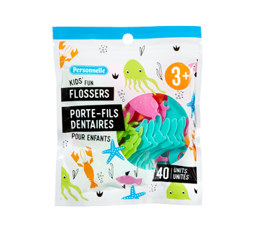Image 2 du produit Personnelle - Porte-fils dentaires pour enfants, 40 unités