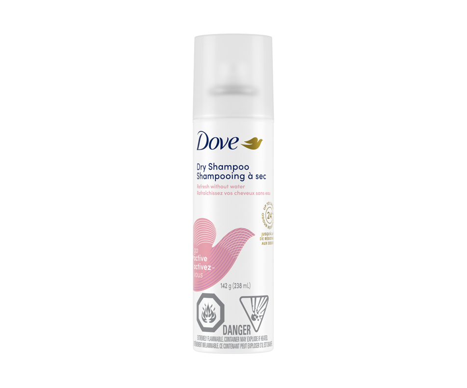 Go Active shampooing sec, 142 g Dove Sec Jean Coutu