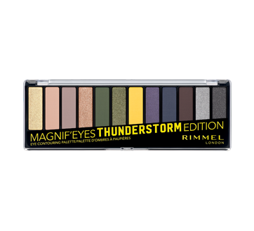 Image 1 du produit Rimmel London - Magnif'Eyes Thunderstorm palette d'ombres à paupières, 14.16 g