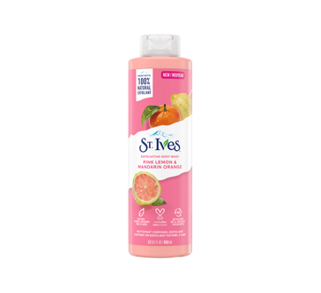 Image du produit St. Ives - Nettoyant corporel citron rose et mandarine, 650 ml