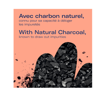 Image 4 du produit Bioré - Quartz rose + Charbon nettoyant purifiant quotidien, 200 ml