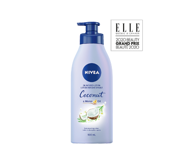 Lotion corporelle enrichie d'huile de monoï et coconut, 500 ml